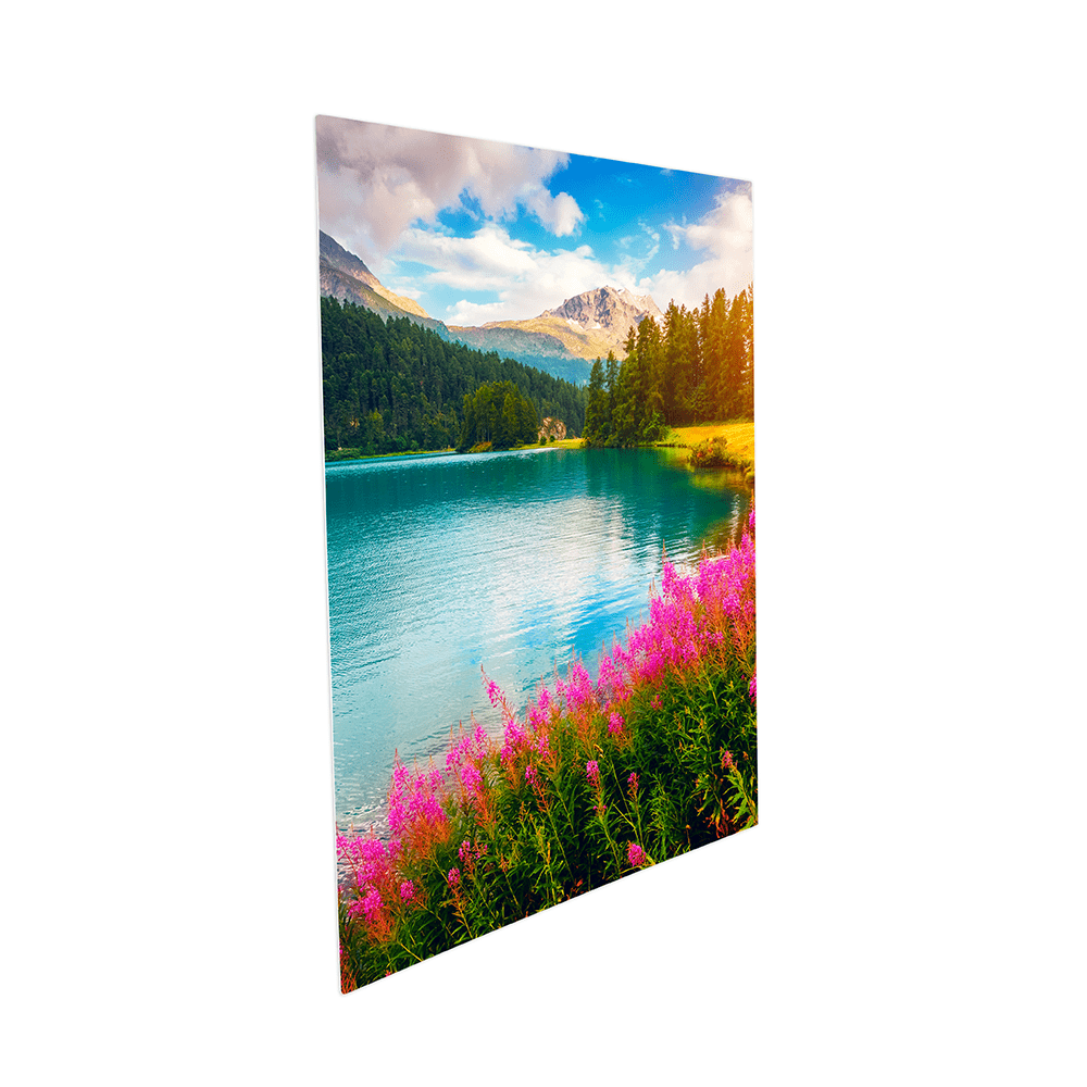 ChromaLuxe 24" x 16" Sublimation Aluminum Photo Panel - Gloss White - HeatPressNation