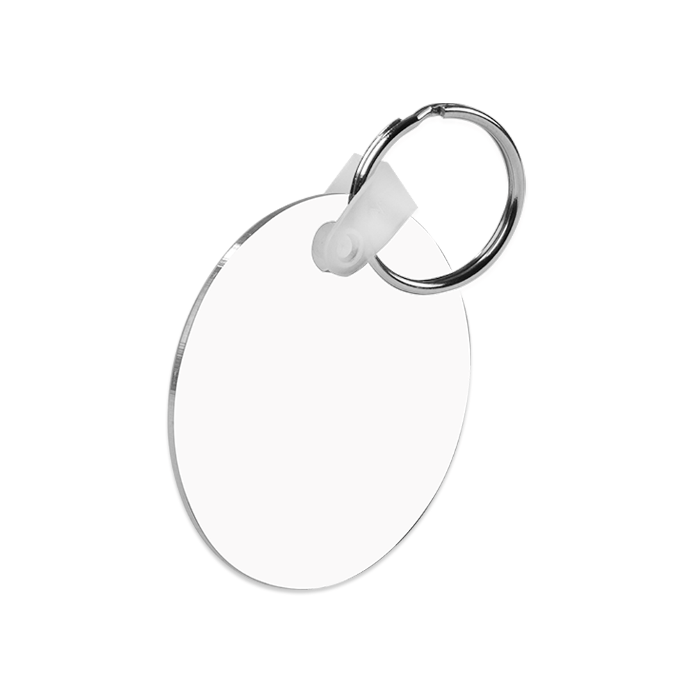 Unisub 2" Round Sublimation Aluminium Key Chain - HeatPressNation