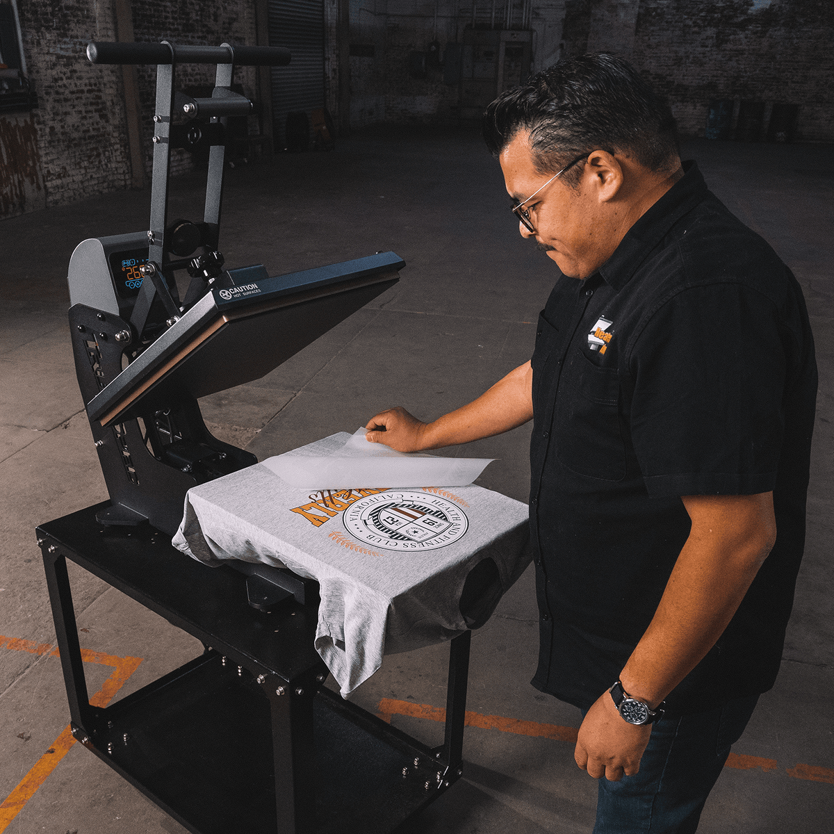 HPN TrueSpec 16" x 20" Auto - Open Hybrid Heat Press Complete Bundle - HeatPressNation