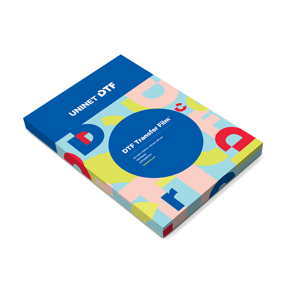 Uninet DTF Triple Coated Transfer Film Sheet - 100 - Pack - HeatPressNation