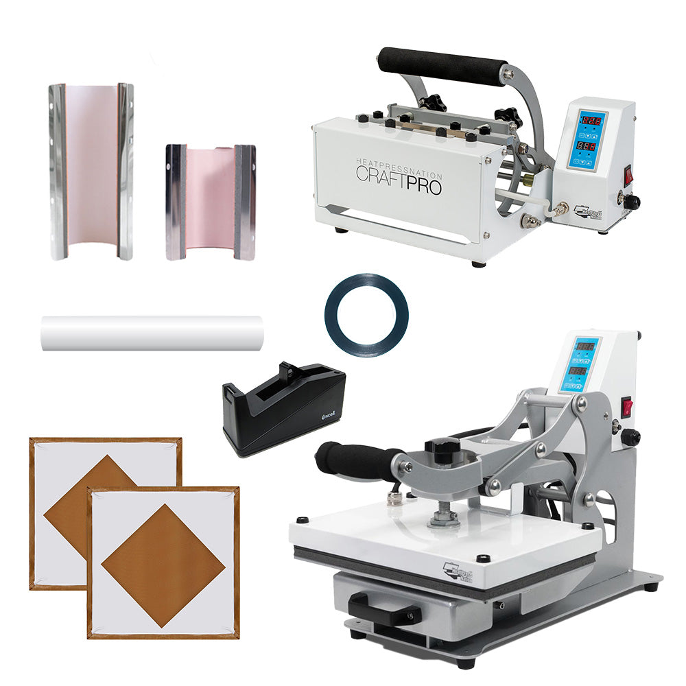 HPN Starter Business Package - CraftPro 13" x 9" Clamshell and CraftPro Mug Press