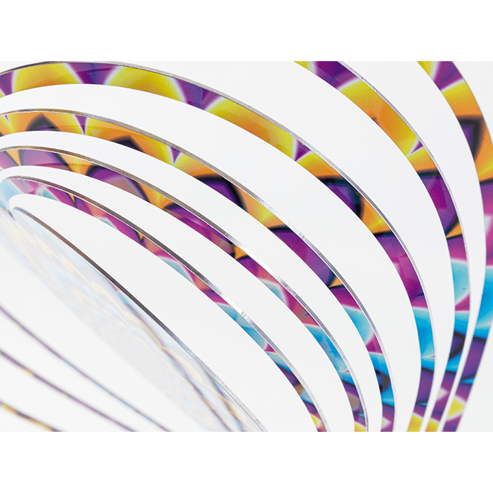HPN SubliCraft Heart Sublimation Aluminum Wind Spinner - HeatPressNation