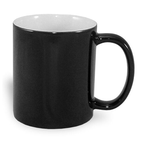 HPN SubliCraft Magic mug 330 ml semi matt black Sublimation Thermal Transfer