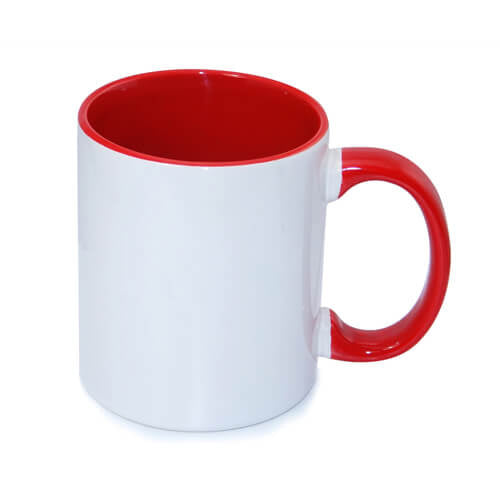 HPN SubliCraft Mug A+ 330 ml FUNNY red Sublimation Thermal Transfer