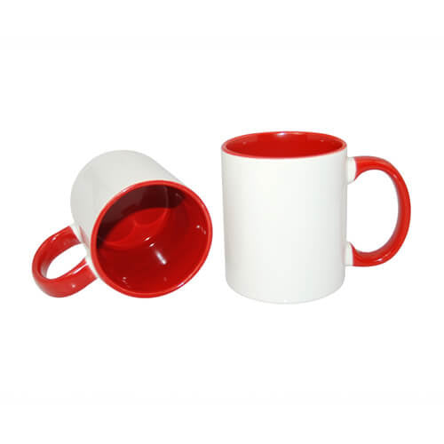 HPN SubliCraft Mug A+ 330 ml FUNNY red Sublimation Thermal Transfer