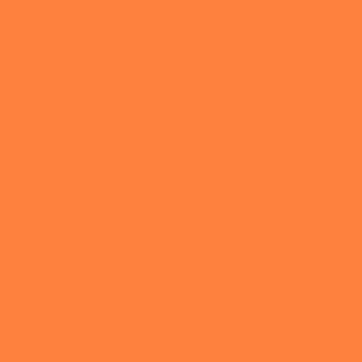 Chemica Hotmark Heat Transfer Vinyl - 50 cm x 5 m - Tangerine