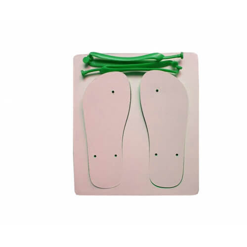 HPN SubliCraft Photo Flip-Flops Green Sublimation Thermal Transfer