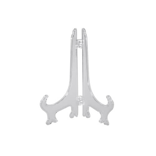 HPN SubliCraft Plate Display Stand Ø 18 cm - Transparent