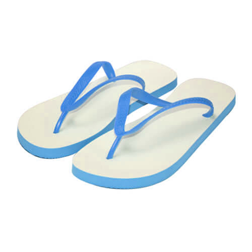 HPN SubliCraft Photo Flip-Flops Blue Sublimation Thermal Transfer