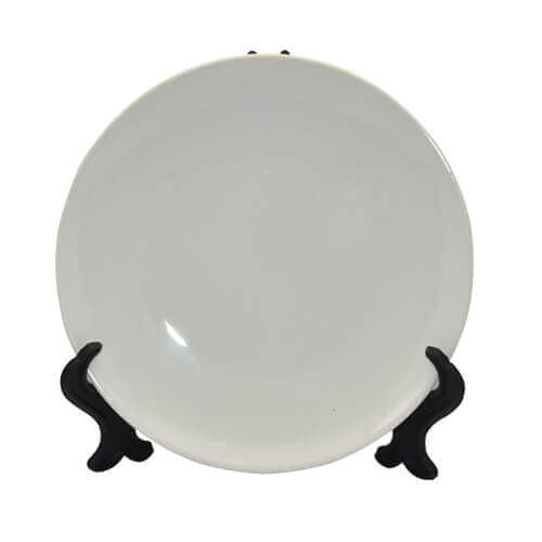 HPN SubliCraft Plate 15.5 cm with Stand / Full Printing / Sublimation Thermal Transfer