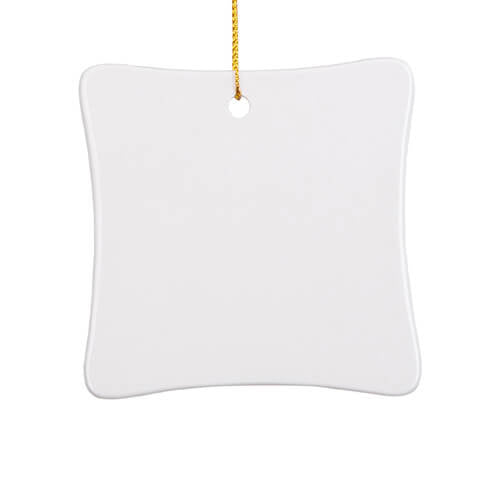 HPN SubliCraft Ceramic Pendant for Sublimation - Square