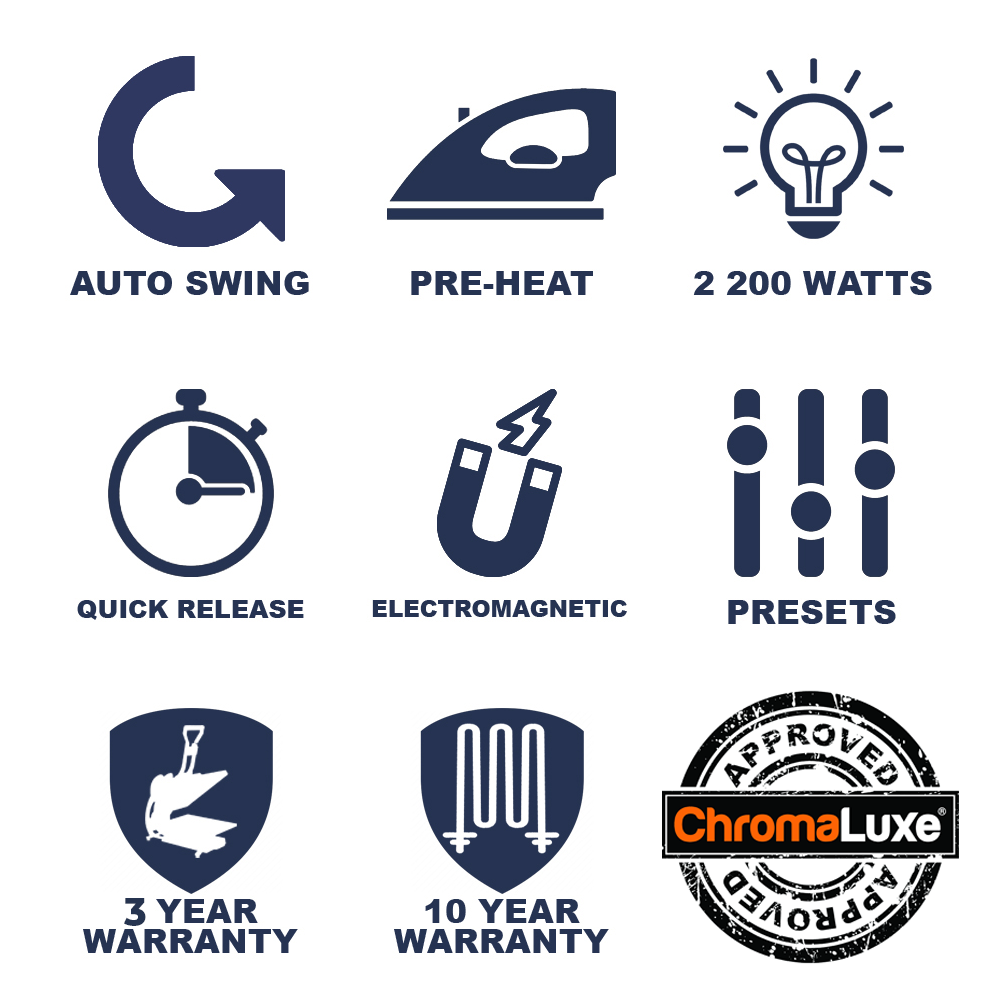 Sefa Duplex Mini Pro Cap & Logo Heat Press