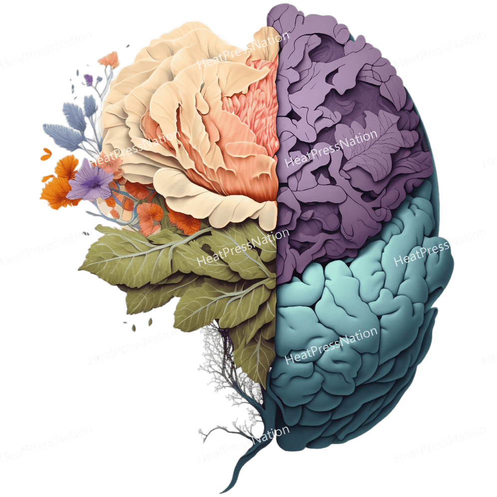 Brain Mashup Design - HeatPressNation
