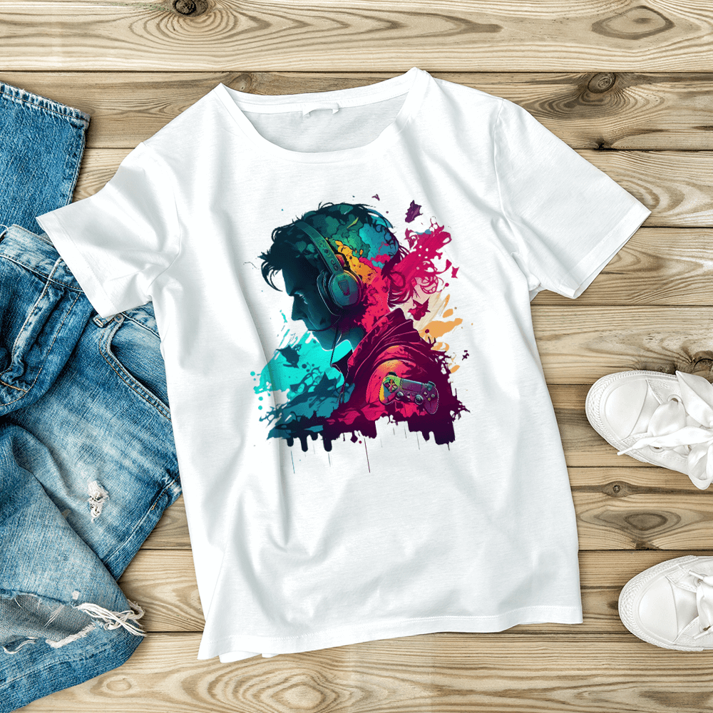 Neon Gamer Design - HeatPressNation