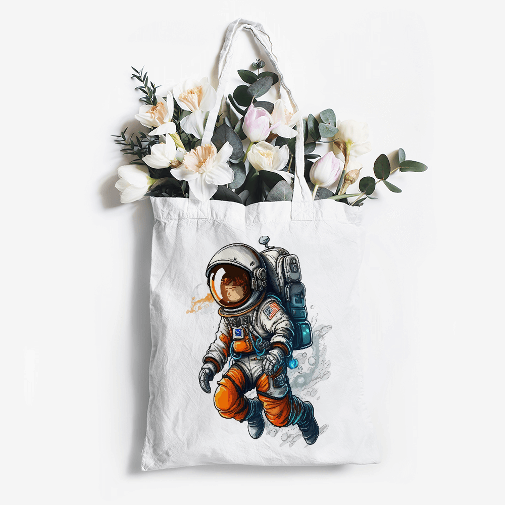Astronaut Floating Space Design - HeatPressNation