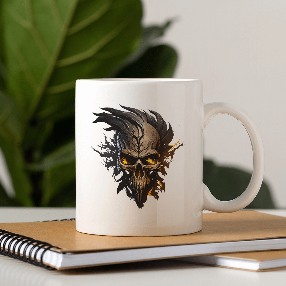 Fire Skull Design - HeatPressNation