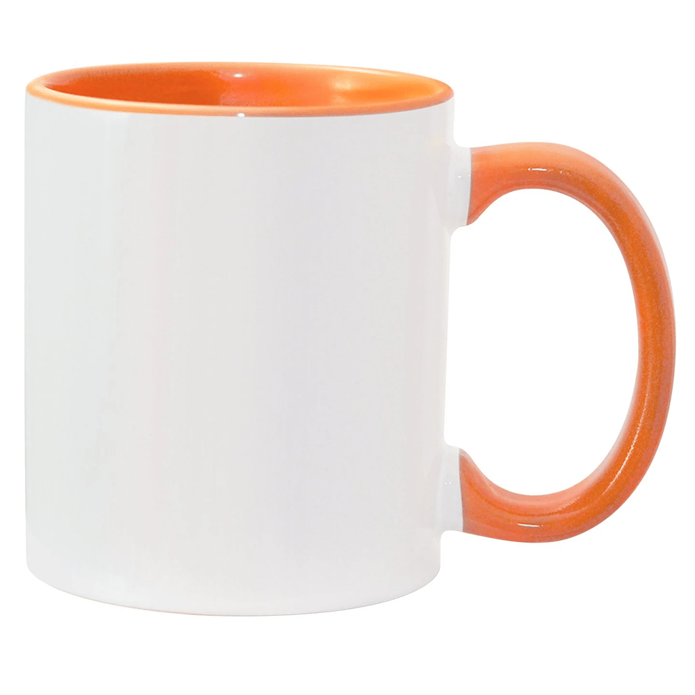 HPN ORCA Premium 11 oz. Inner + Handle Sublimation Ceramic Mug - 36 per Case - HeatPressNation