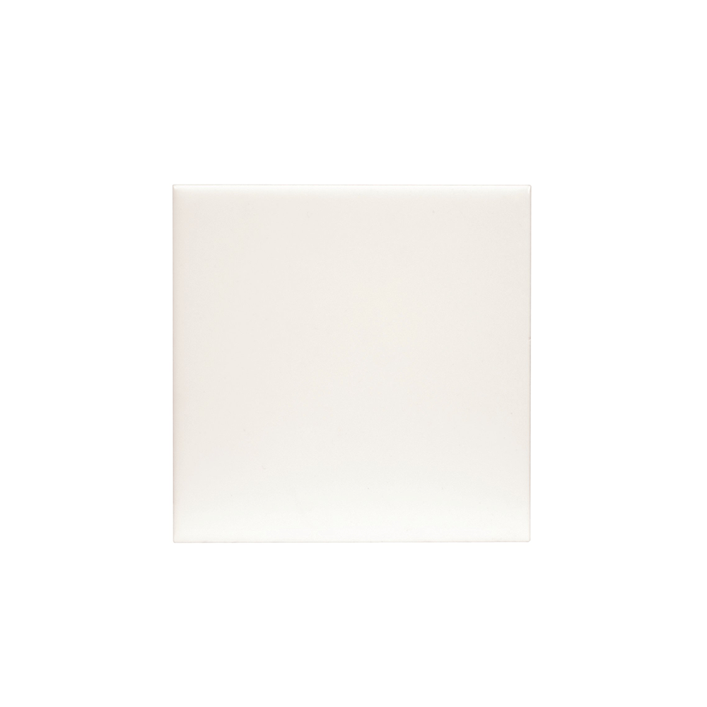 HPN SubliCraft 4.25" x 4.25" White Matte Sublimation Ceramic Tile - 48 per Case - HeatPressNation
