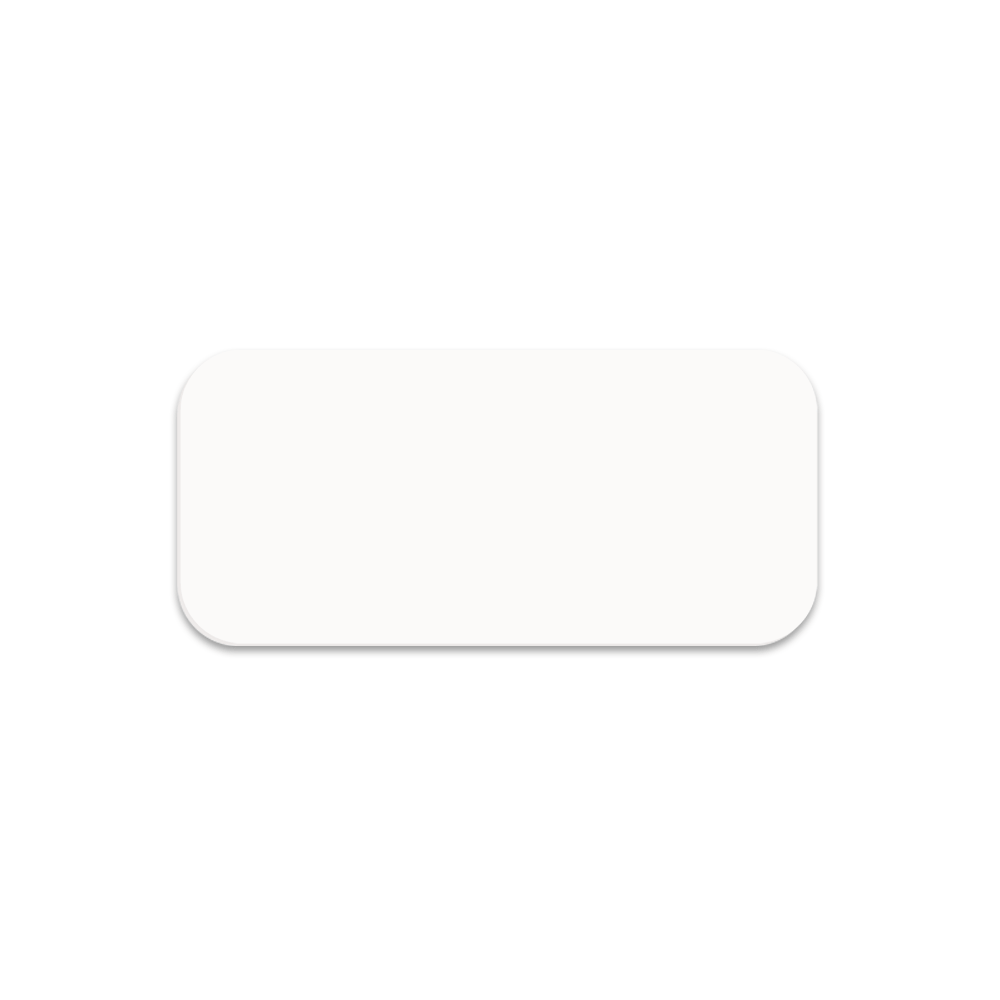 Unisub 1.25" x 3" Sublimation FRP Name Badge - HeatPressNation