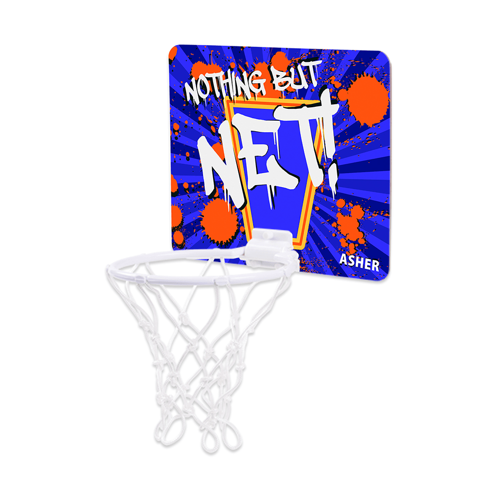 Unisub 7.5" x 9" Sublimation FRP Mini Basketball Goal - HeatPressNation