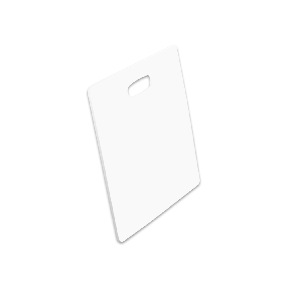 Unisub 3.5" x 3.5" Square Sublimation FRP Bag Tag - HeatPressNation