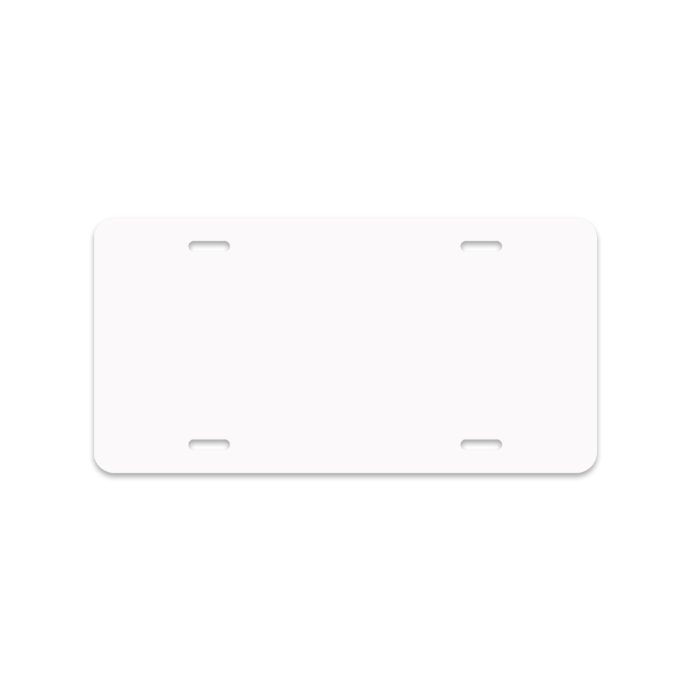 Unisub 11.875" x 5.875" Sublimation Aluminum License Plate - HeatPressNation