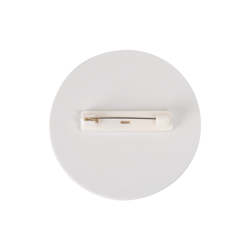 Unisub 2.5" Round Sublimation FRP Button with Pin - HeatPressNation
