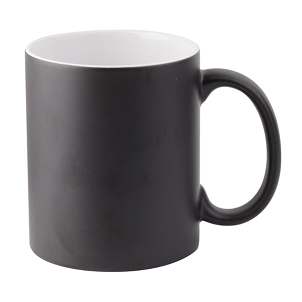 HPN SubliCraft 11 oz. Matte Color Changing Sublimation Ceramic Mug - 36 per case - HeatPressNation