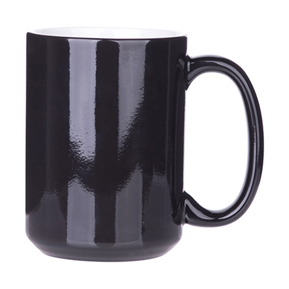 HPN SubliCraft 15 oz. Glossy Color Changing Ceramic Sublimation Mug - 36 per Case - HeatPressNation