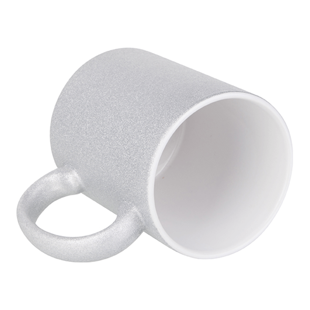HPN SubliCraft 11 oz. Glitter Sublimation Ceramic Mug - 12 per case - HeatPressNation