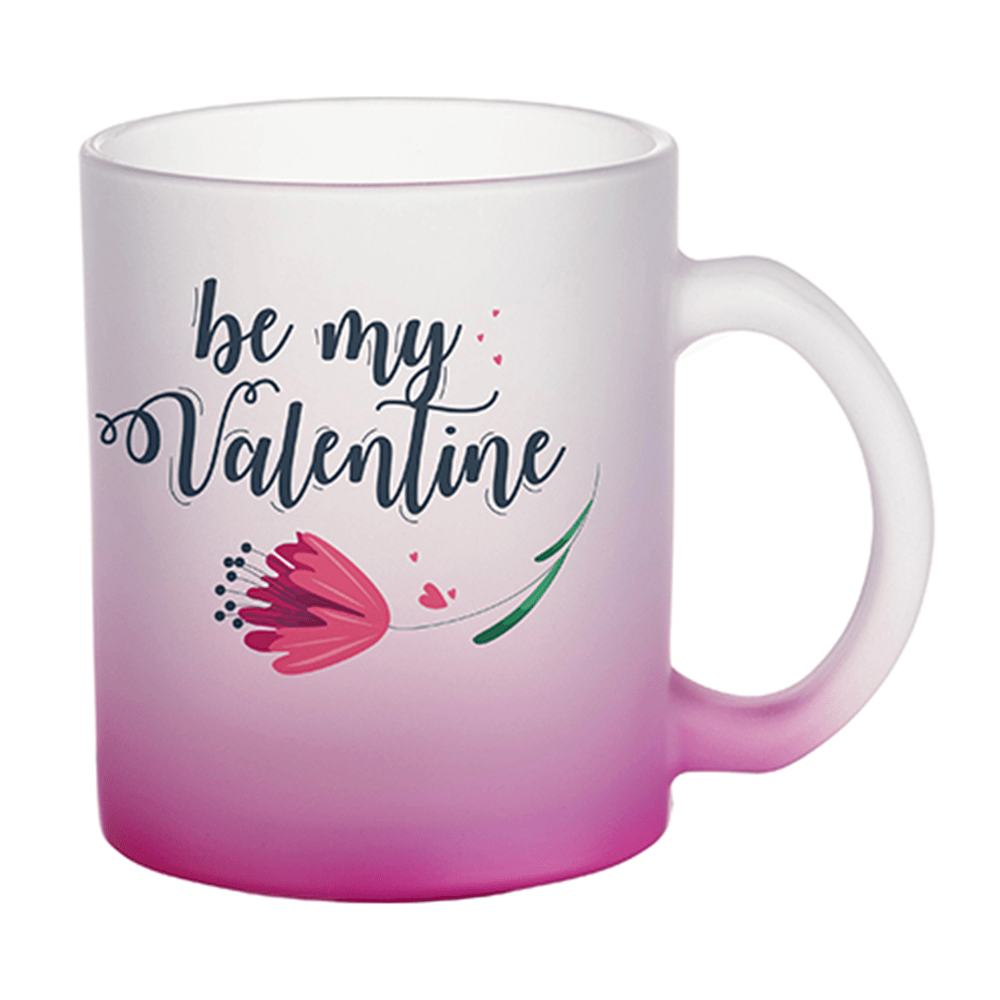 HPN SubliCraft 11 oz. Color Gradient Sublimation Glass Mug - 36 per case - HeatPressNation