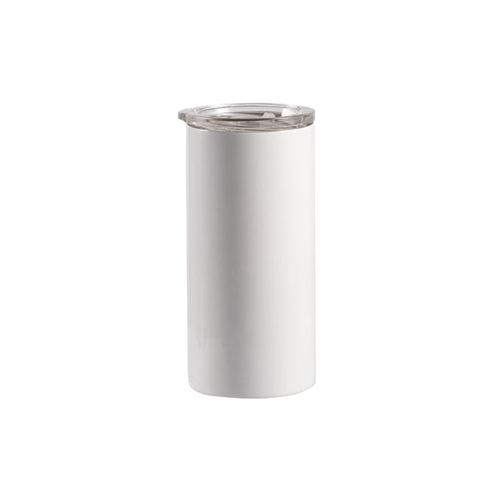 HPN SubliCraft 12 oz. White Sublimation Stainless Steel Lowball Tumbler - HeatPressNation