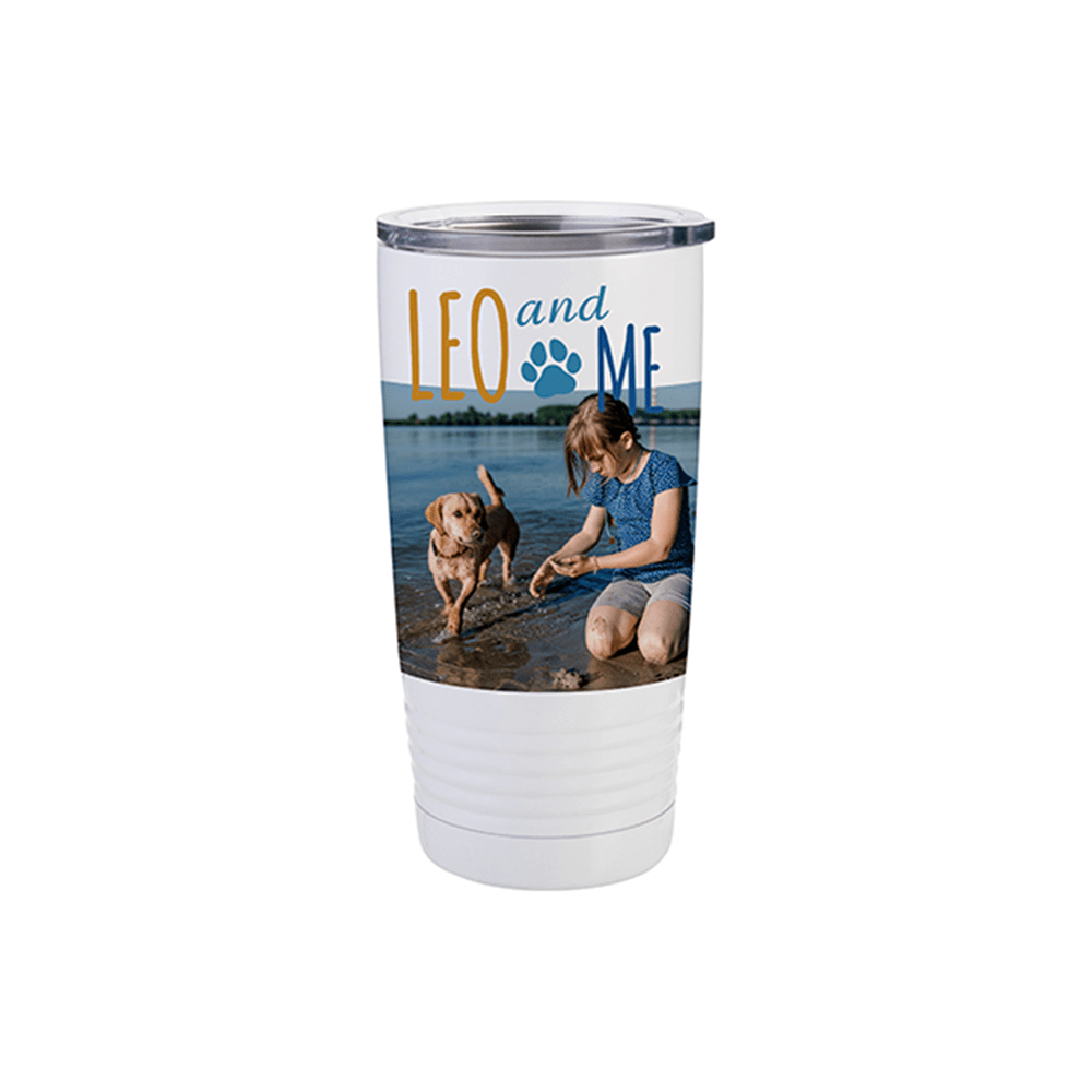 HPN SubliCraft 20 oz. Sublimation Stainless Steel Tumbler with Ringneck Grip - HeatPressNation