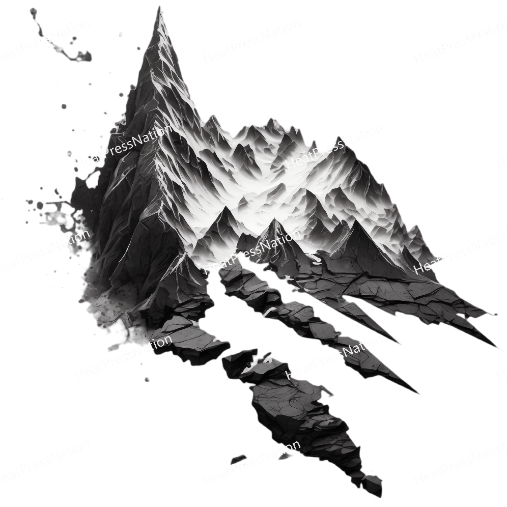 Split Mountain Design - HeatPressNation