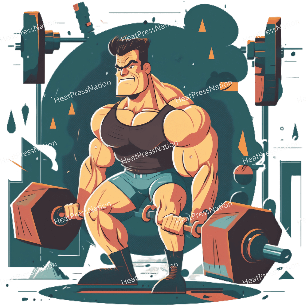 Gym Workout Design - HeatPressNation