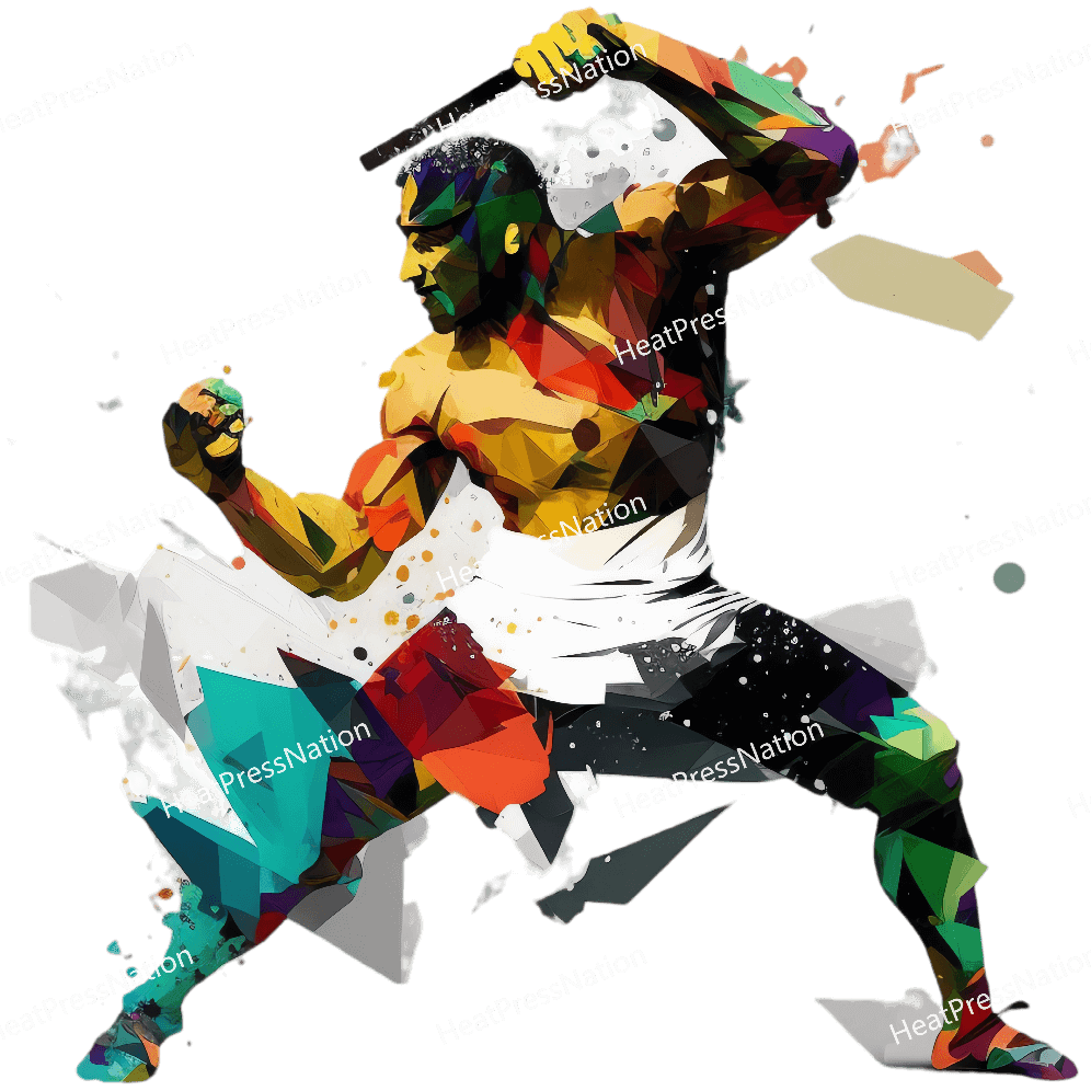 Splatter Fighting Design - HeatPressNation