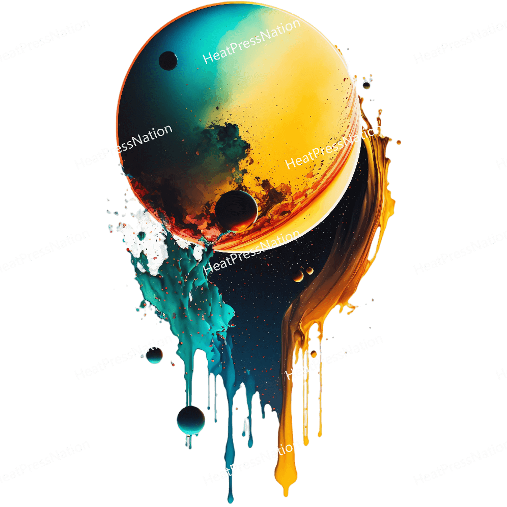 Dark tone Orb Design - HeatPressNation