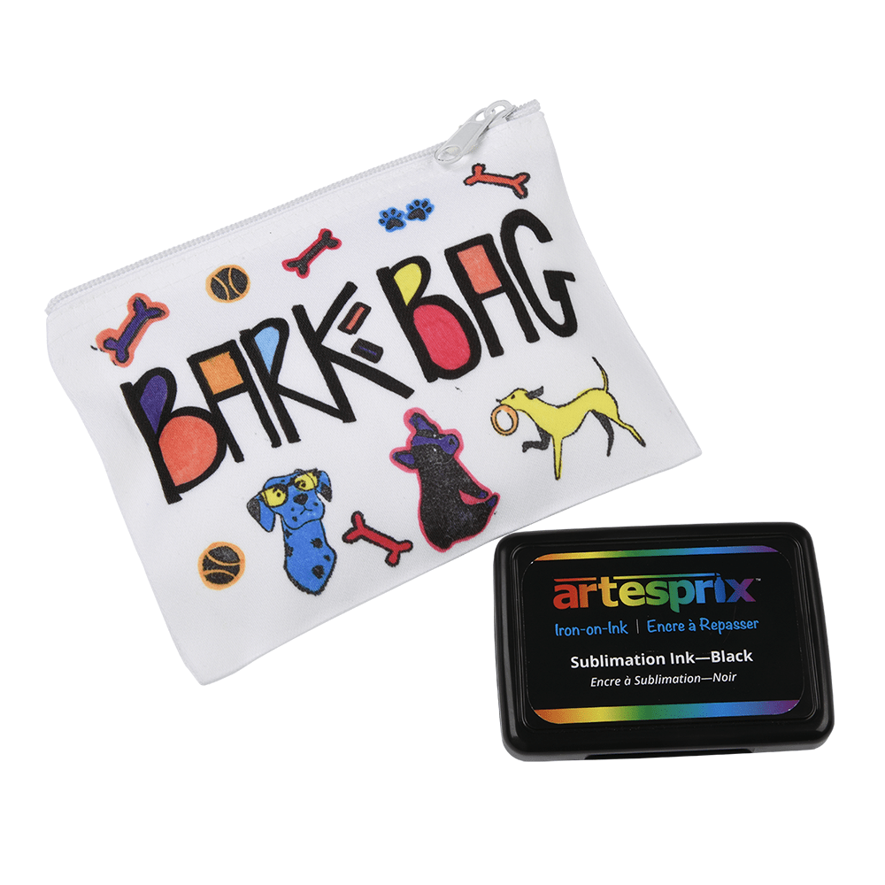 Artesprix Sublimation Ink Stamp Pad - Black - HeatPressNation