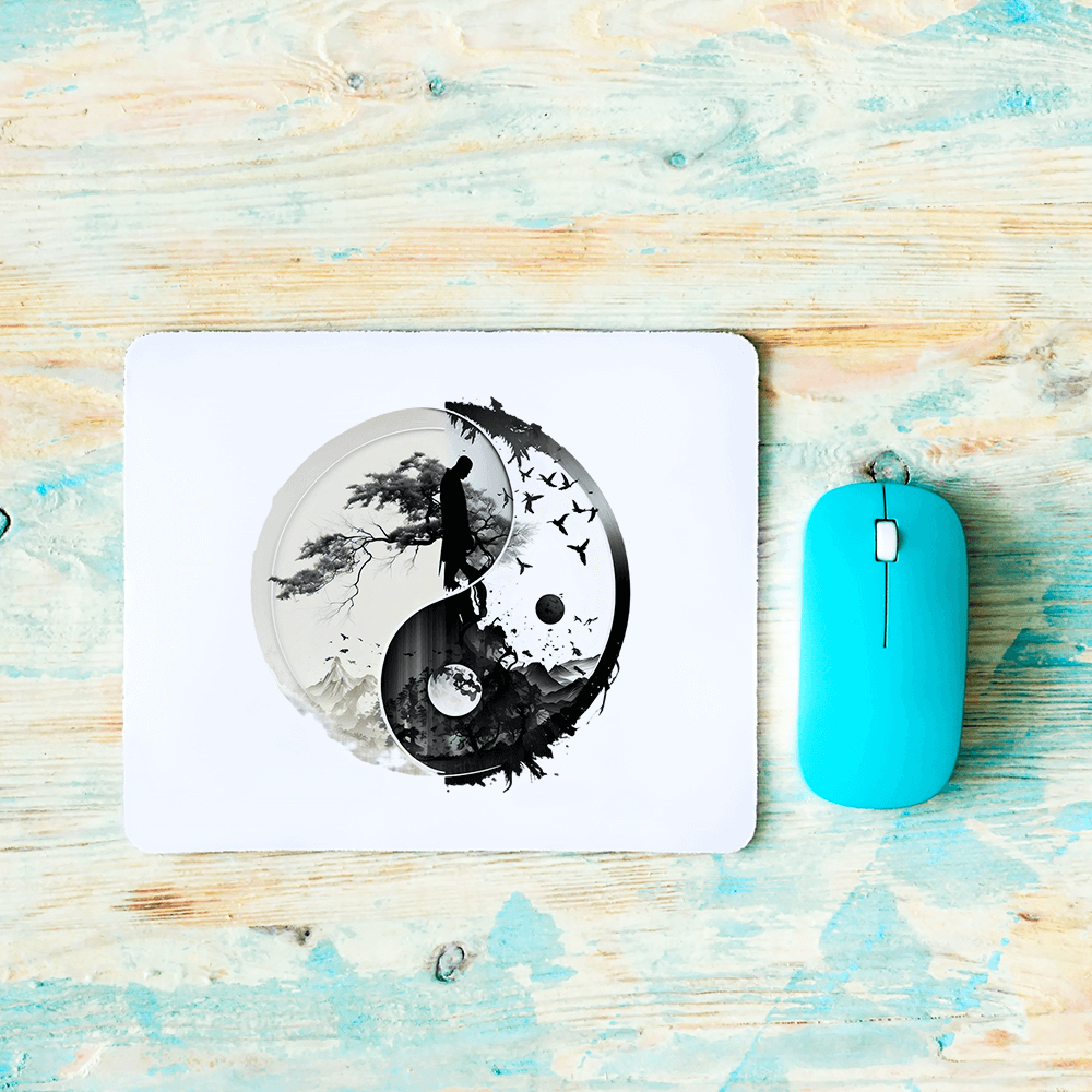 Monk Ying Yang Design - HeatPressNation