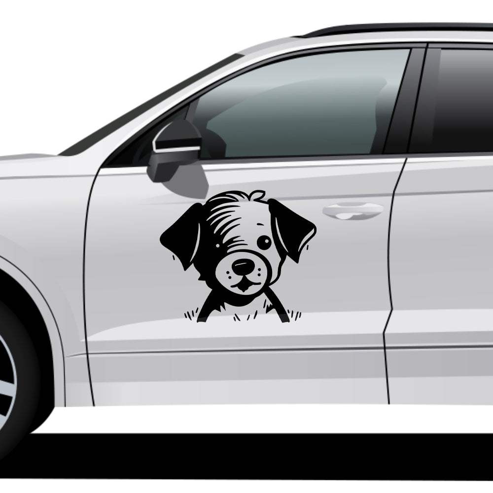 Detailed Puppy Vector Design - HeatPressNation