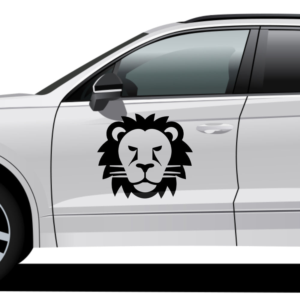Blocky Lion Vector Design - HeatPressNation