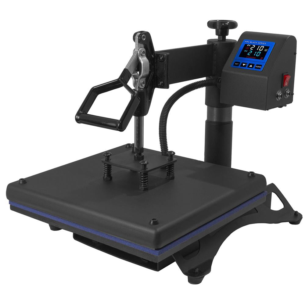 HPN Black Series 15" x 15" Swing Away Heat Press Machine