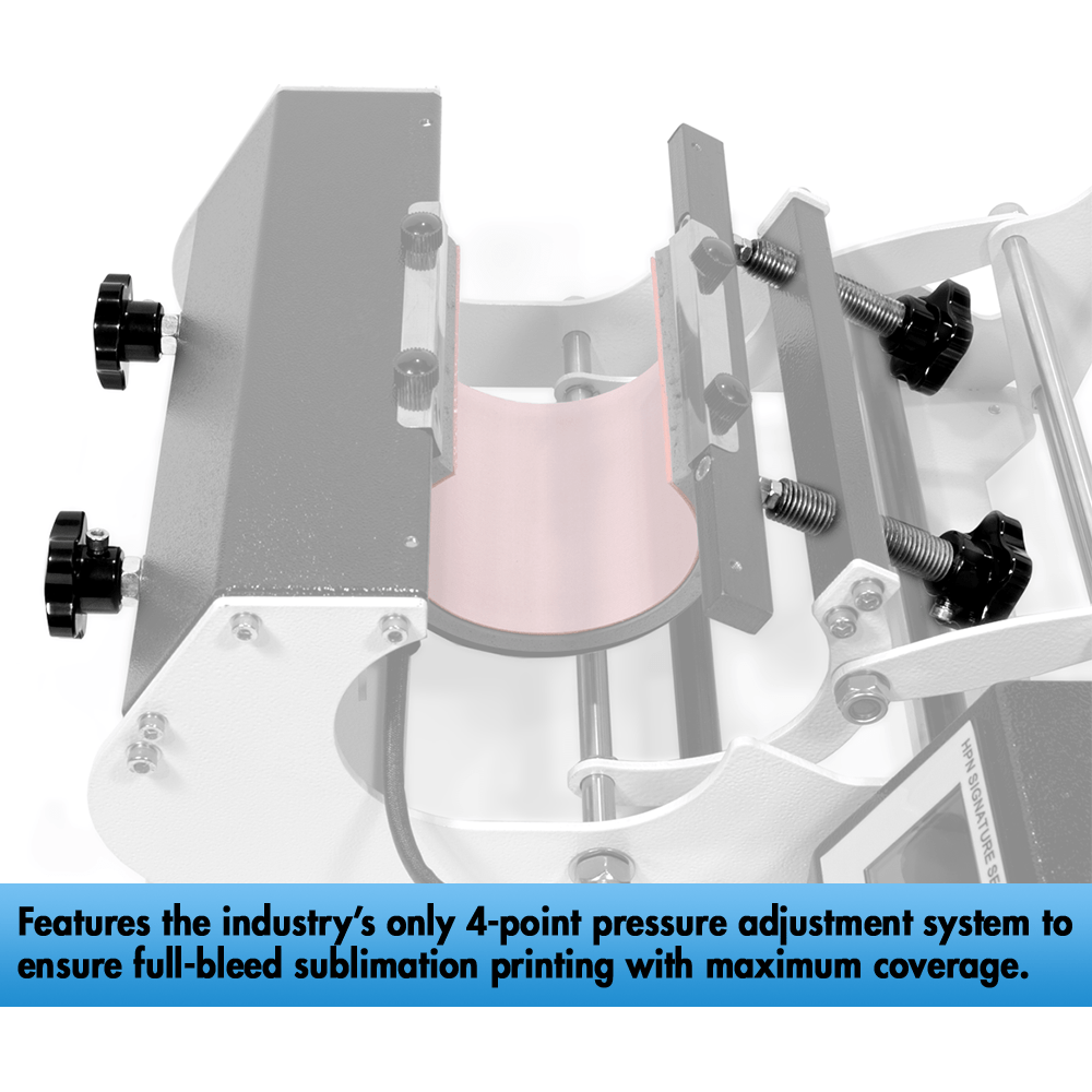 HPN Signature Series 8 - in - 1 Automated Sublimation Mug and Tumbler Press - HeatPressNation