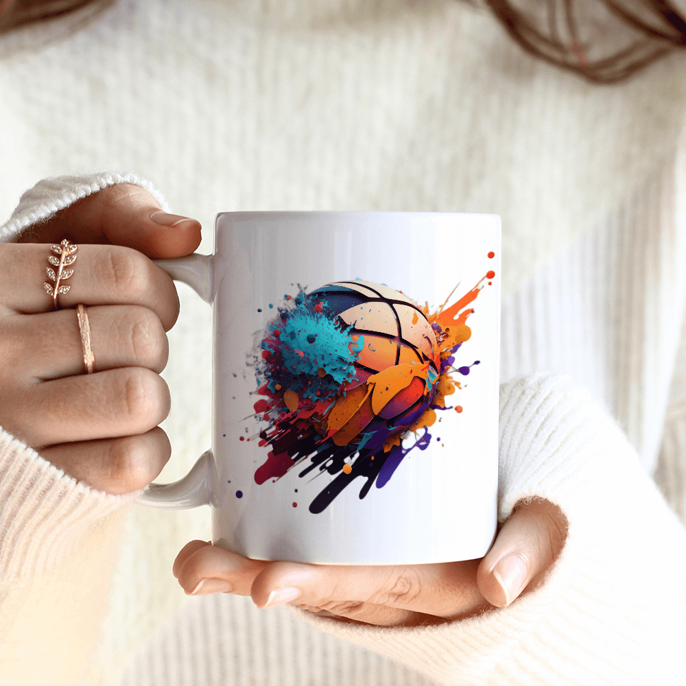 Splatter Basketball Design - HeatPressNation