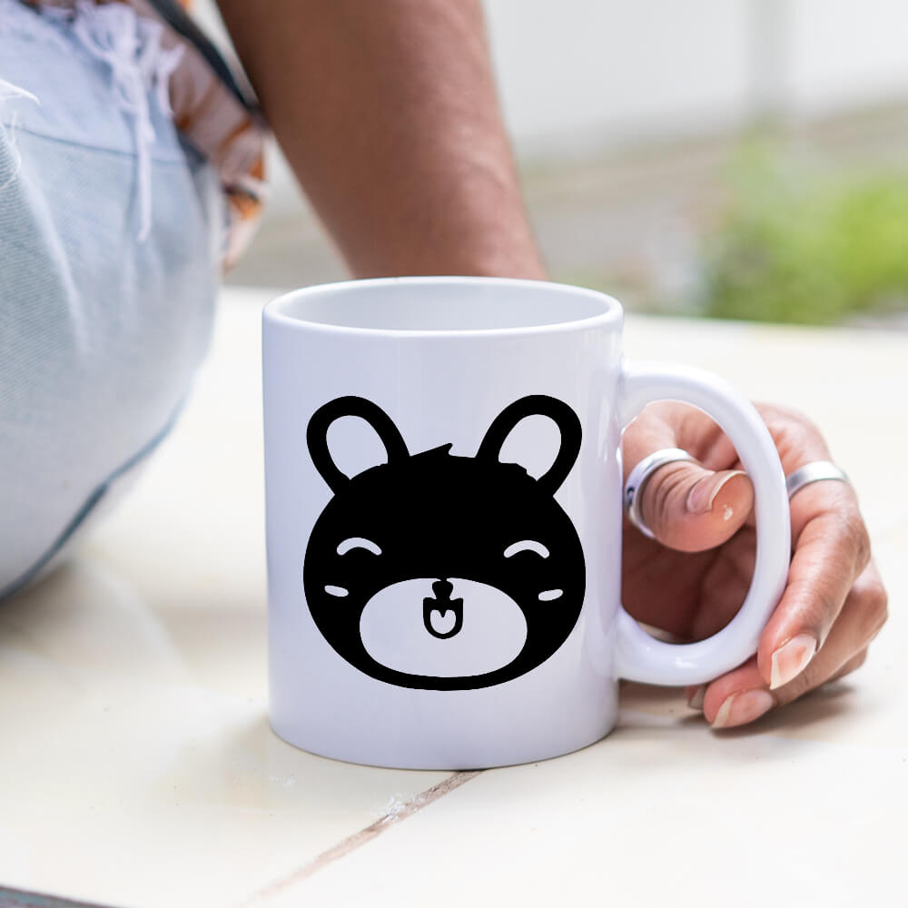 Cute Bear Vector Design - HeatPressNation