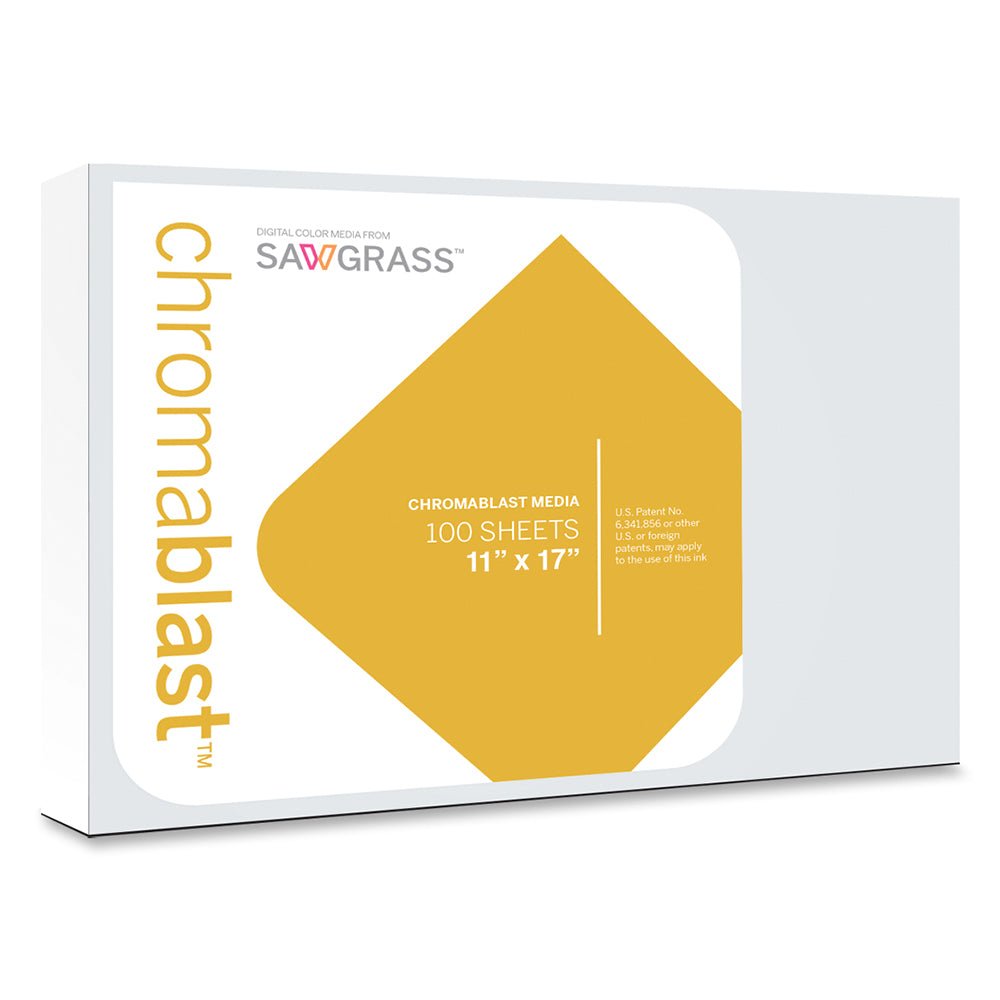 Sawgrass ChromaBlast Media - 100 Sheets : 11" x 17" - HeatPressNation