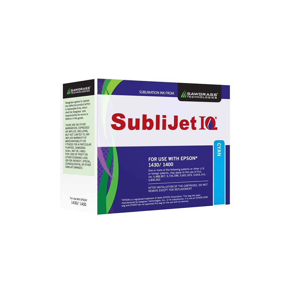 Sawgrass SubliJet IQ 1400/1430 Cartridges - HeatPressNation