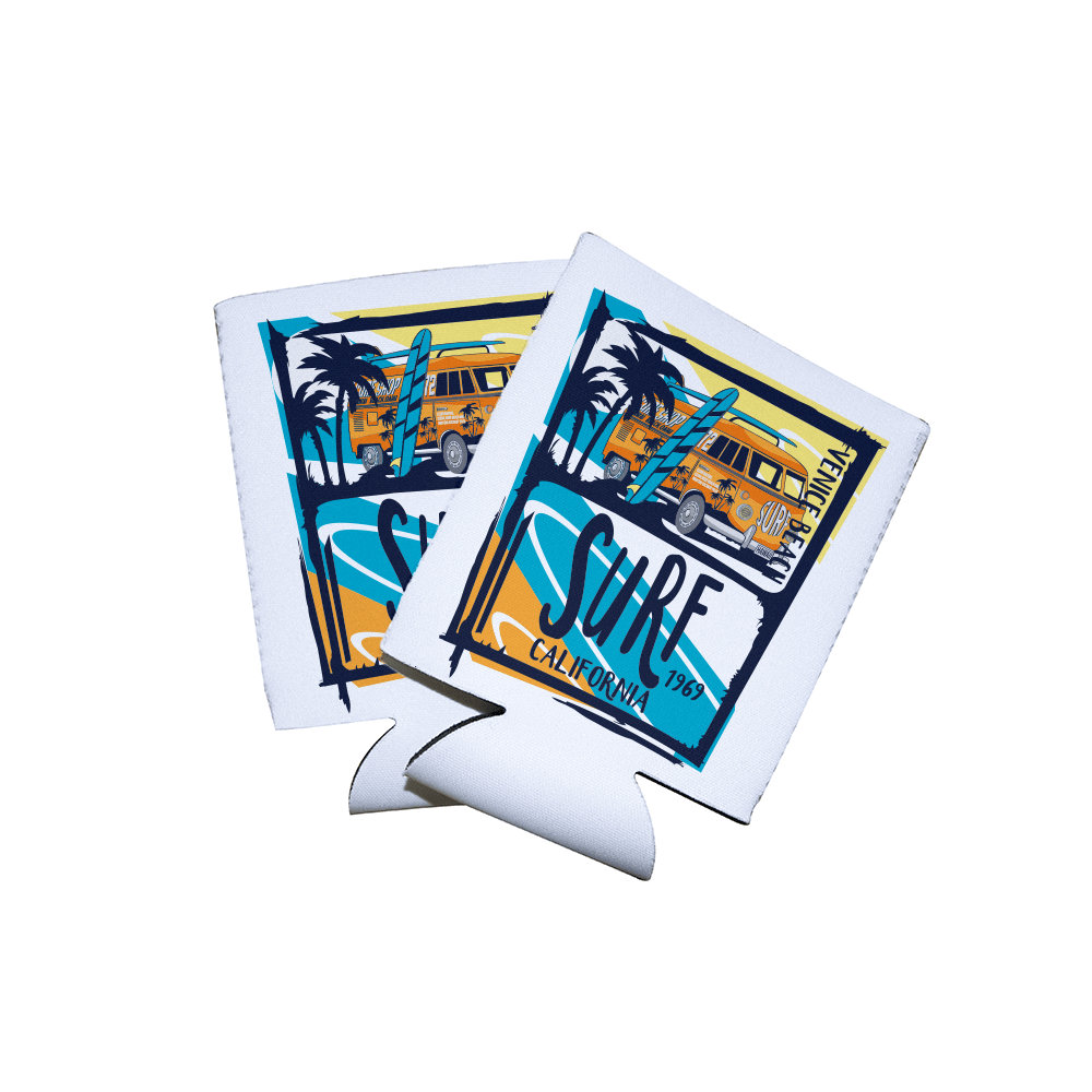 HPN SubliCraft Sublimation Can Cooler Sleeve for Standard 12 oz. Cans - HeatPressNation
