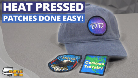 Heat Pressed Patches Done Easy With Sublimation - HeatPressNation