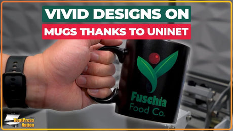 Colorful Designs On Dark Mugs With The UNINET IColor 560 - HeatPressNation